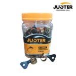 ABRAZADERA MARIPOSA JUSTER 6MM -13MM 50PZ JUSTER S